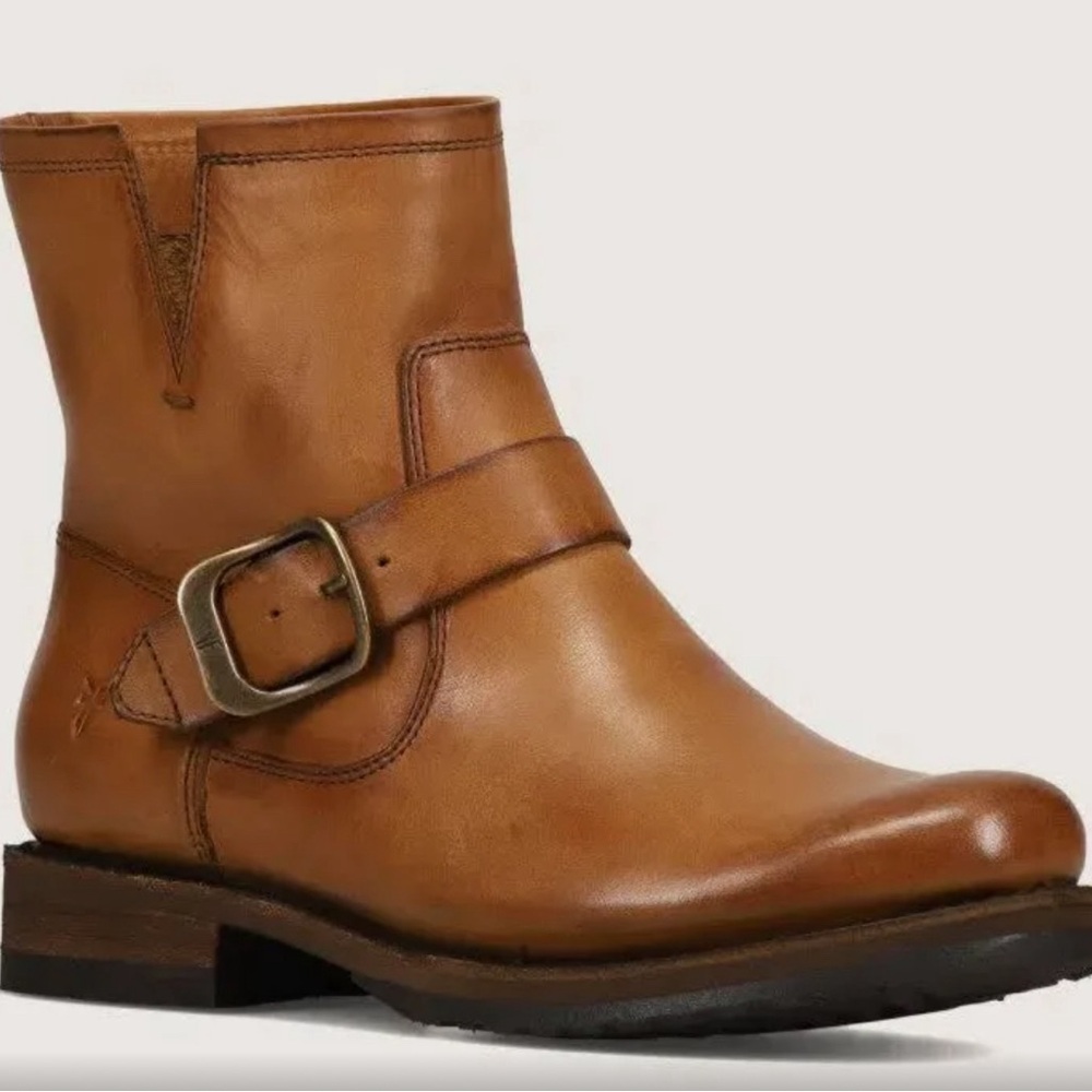 FRYE VERONICA TAN  BOOTIE - Picture 4 of 13